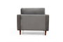 Atelier Del Sofa Rome - Sillón orejero Gris claro